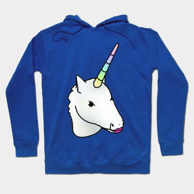 Lilian the Unicorn Hoodie by doublebeta